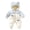 Sky Blue-SXyKm, variant on JFOPQVSM Baby Winter Snowsuit Bear Ear Hooded Padded Romper Fleece Lined Color Block Zipper Jumpsuit Infant Cold Weather Outfit