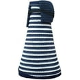thumbnail image 2 of Women’s Summer Foldable Straw Sun Visor w/Cute Bowtie Comfortable Beach Cap, 2 of 5
