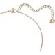thumbnail image 4 of Cisne deslumbrante, cristal rosa, collar de mujer, collar de clavícula, 4 of 5