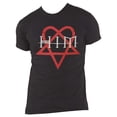 thumbnail image 4 of HIM Unisex T-Shirt: Heartagram, 4 of 4