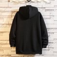 thumbnail image 4 of Vedolay Jackets for Men Gradient Casual Tops Pullover T-Shirts Autumn Outfits Black,XL, 4 of 4