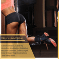 thumbnail image 2 of Ankle Strap for Cable Machine Attachments - Gym Ankle Cuff for Kickbacks, Glute Workouts, Leg Extensions, Curls, Booty Hip Abductors Exercise for Men and Women, Adjustable Neoprene Support 2PCS, 2 of 6