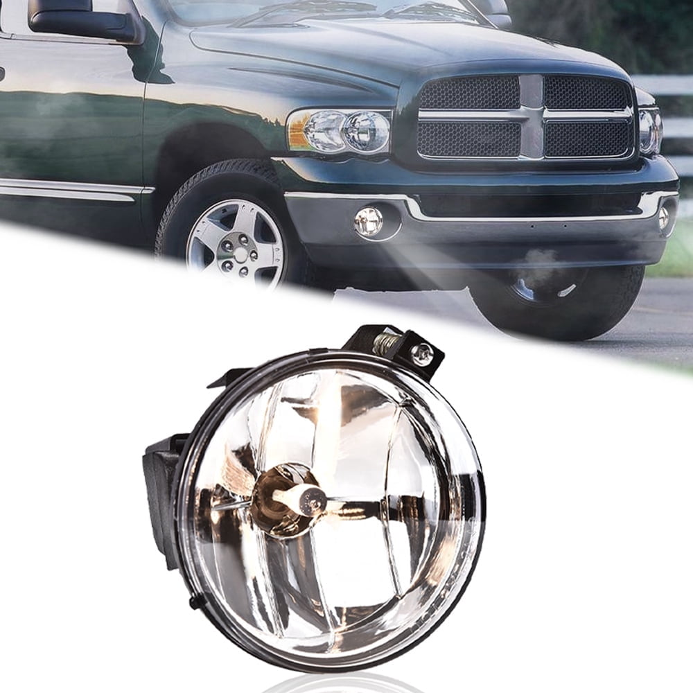 CROSSDESIGN Fog Lights Fog Lamps Fit for Dakota Pickup Truck SUV 2001-2004/Dodge Durango 2001-2003