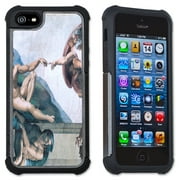 Creation of Adam - Maximum Protection Case / Cell Phone Cover with Cushioned Corners for iPhone 6 & iPhone 6S