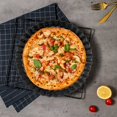 thumbnail image 3 of 4 Pack Quiche Tart Pan,5 Inch Round Perforated Pizza Baking Tray Non-Stick Tart Tin with Holes 2515, 3 of 8