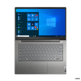 thumbnail image 2 of Lenovo ThinkBook 14 G3 ACL 21A2 - AMD Ryzen 5 - 5500U / up to 4 GHz - Win 10 Pro 64-bit - Radeon Graphics - 8 GB RAM - 256 GB SSD NVMe - 14" TN 1920 x 1080 (Full HD) - Gigabit Ethernet - Wi-Fi 6 - mineral gray - kbd: US, 2 of 2