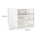 thumbnail image 3 of Caja de almacenamiento de escritorio Caja de almacenamiento de plástico ABS de rejil múltiple con cajones para pequeña sa de organiza de rejils bncas Gloria Estuche de almacenamiento, 3 of 8
