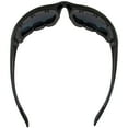 thumbnail image 4 of MotoFrames MF Payback Padded Motorcycle Sunglasses Black Frames, 4 of 7