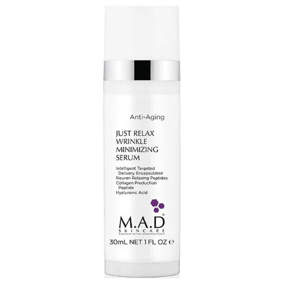 MAD Skincare Just Relax Wrinkle Minimizing Serum 1 fl oz