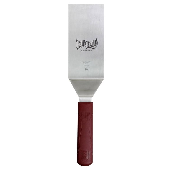 Mercer Culinary Hell's Handle Square Edge Turner/Spatula, 6 Inch x 3 Inch CA1