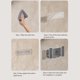 thumbnail image 3 of Estante de cocina montado en la pared estilo glaciar | Organizador de rejilla con soporte para tapa de olla | Sin instalación de taladro | Plástico | Almacenamiento de tablas de escurrir | Ahorro de, 3 of 5