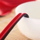 thumbnail image 4 of 20 Cucharas de Sopa Asiática Roja y Negra con Gancho, Cuchara de Estilo , para Sopas de Fideos de Arroz Pho Ramen, 4 of 5