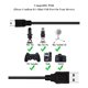 thumbnail image 3 of Love Your Yy Cable Usb De Repuesto Para Micrófonos De Grabación Blue Yeti Mic Blue Snowball Ice Cable De Micrófono Usb (10 Pies), 3 of 5