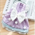 thumbnail image 1 of Zhuge Vestido para cachorro, bonito vestido de princesa para gato, falda para perro para perros pequeños, A72, S, 1 of 4