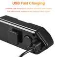 thumbnail image 3 of Luces intermitentes para bicicleta, recargables por USB, luz trasera de seguridad inalámbrica, 3 of 5