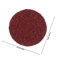 thumbnail image 4 of Raindrops 160Pcs Brown Sanding Discs for Angle Sander Self Adhesive Anti Static Sandpaper, 4 of 8