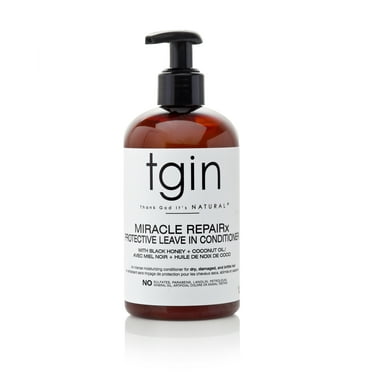 Thank God It's Natural (Tgin) Miracle RepaiRx Protective Leave in Conditioner, Damaged Hair, 13 oz