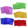 thumbnail image 1 of Venta Al Por Mayor de 500 Piezas de Envoltorios de Papel de Aluminio para Dulces , Paquete de Bricolaje, Papel de , Papel de Alumi Soledad Envolturas de aluminio, 1 of 10