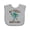 AC-Heather Grey, variant on Inktastic My First Earth Day Kids Planet Boys or Girls Baby Bib