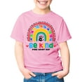 thumbnail image 4 of MEZZALL T-Shirt Col Rond Unisexe pour Enfants Garçons Filles Tout-Petits, Rose, 6-7 Ans, 4 of 4