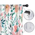 thumbnail image 4 of Blackout Kids Curtains,Pioneer Flower Floral Print Pattern Childrens Insulated Curtains Set Of 2,Bedroom Essentials,Toddler Room Decor 42"x84", 4 of 5