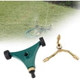 thumbnail image 4 of Jinsinto Automatic Irrigation Garden Sprinkler Irrigation Copper Watering Sprinkler 360° Rotating Arm Rotating Copper Garden Sprinkler Tool Adjustable Irrigation System, 4 of 5