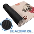 thumbnail image 6 of Long Mouse Pads for Desk,Pug and Donut Desk Mats on Top Of Desks, Desk Mouse Pad Extra Large with 3mm Non-Slip Base and Stitched Edge for Gaming,Office,Work,Home 31.5"x11.8", 6 of 6