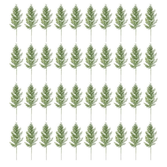 Bulk Pack of 40 Artificial Christmas Tree Limbs Simulation Big Pine Branch Christmas Thanksgiving Halloween Decor