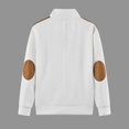 thumbnail image 4 of Sweatshirts for Men 2026 Fall Winter Long Sleeve Jacquard Casual Stand Collar Sweatshirt Mens Pullover Top, 4 of 6