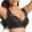Black, variant on 48d Bras for Plus Size Women s Bra Women's Underwire One Smooth U Light T Shirt Convertible Bra