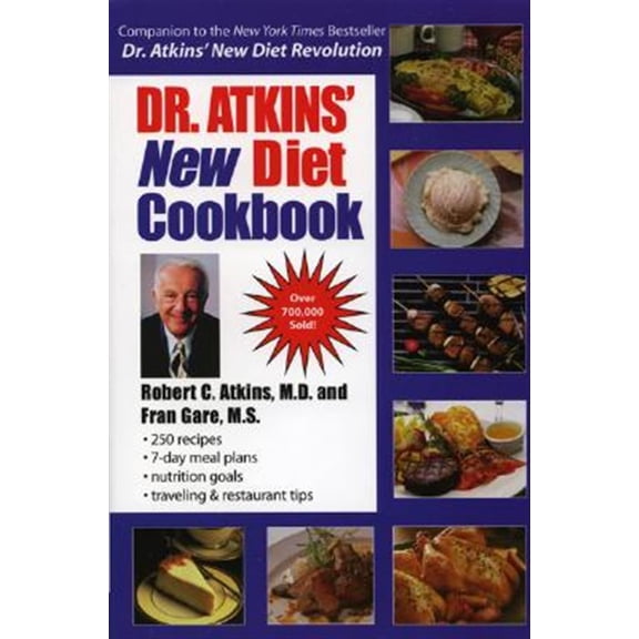 Pre-Owned Dr. Atkins' New Diet Cookbook (Hardcover) 087131925X 9780871319258