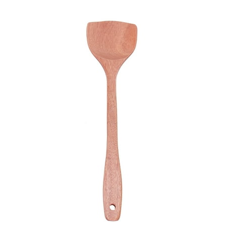 

Non-stick Cooking Wooden Spatula with A Long Handle Wooden Turner for Home Kitchen