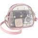 thumbnail image 1 of Bolso bandolera transparente para mujer, bolso pequeño transparente aprobado por el estadio, bolso de hombro transparente transparente, 1 of 5