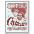 thumbnail image 1 of Movie Film Casablanca Bogart Bergman Classic Cult Artwork Framed Wall Art Print A4, 1 of 4