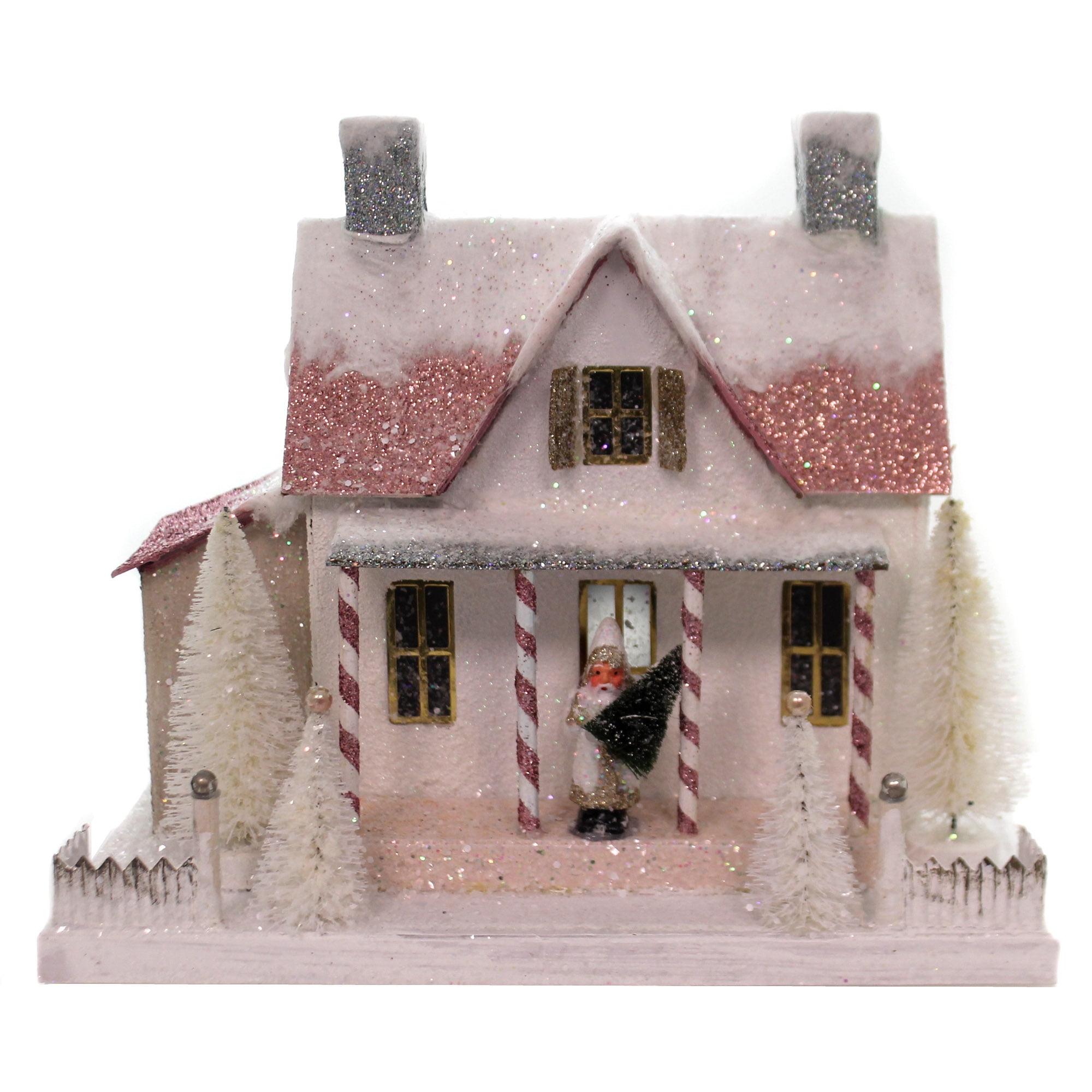 Cody Foster Christmas Light Up House, Festive Frosted Farmhouse, #HOU-284