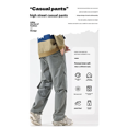 thumbnail image 3 of Root Seven-pantalones informales holgados para hombre, ropa de calle Vibe, bolsillo con cremallera desmontable, ropa de trabajo de alta funcionalidad, 3 of 5