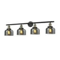 thumbnail image 1 of Innovations 4-LT LED Large Bell 44" Bathroom Fixture - Black Antique Brass - 215-BAB-G73-LED, 1 of 1