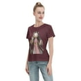 thumbnail image 4 of Women's Basic Short Sleeve T-Shirt Demon Slayer Blade Nidouzi, 4 of 6