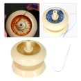 thumbnail image 4 of Quickly Bead ner Holder con Bowl Manual Fast para encordar taller fabricación de joyas , Aguja de ojo grande perfecl Hilandero de cuentas, 4 of 7