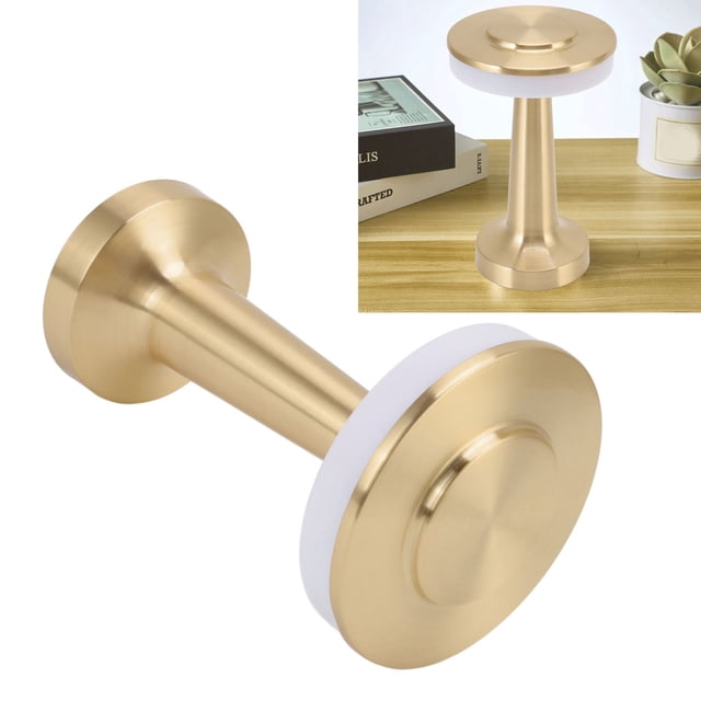 Lampe de Table LED Portable Rétro Contrôle Tactile 3 Niveaux de Température de Couleur Lampe de Table Rechargeable Veilleuse pour Hôtel