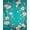 Blue, Pattern 2, variant on Flatwoven High Traffic Area Rug, Floral Cherry Blossom Rug with Artistic Branch Patterns, Non Slip, Stain Resistant, Washable Area Rugs for Living Room, Bedroom(Blue, 2X3)