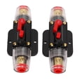 thumbnail image 1 of 12-24V Inline Circuit Breaker With Manual Reset Fuse Holder For Car Boat Audio System, 1 of 8