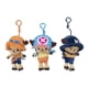 thumbnail image 4 of Figuras de anime de una pieza de 12 cm, llavero de peluche para cosplay, juguete de Luffy, Chopper, Ace, Law, Sabo, muñeco lindo, colgantes de peluche de dibujos animados, regalos para niños, 4 of 5