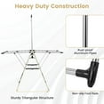 thumbnail image 4 of GVN Clothes Drying Rack with 6-Level Adjustable Height, Laundry Drying Rack for Easy Storage, 4 of 7