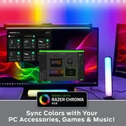 Monster Smart 6.5ft Sound Reactive Indoor Multi-Color LED Light Strip, Razer Chroma, Corded Electric