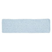 Colonial Mills Simple Chenille Braided Blue Area Rugs 8"x28" (SET 13)