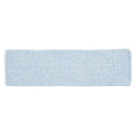 Colonial Mills Simple Chenille Braided Blue Area Rugs 8"x28" (SET 13)