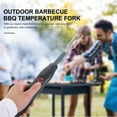 Outdoor Barbecue Meat Heat Indicator Barbecue Temperature Fork Cooking