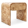 thumbnail image 1 of Meridian Furniture Cresthill Burl Wood Night Stand, 1 of 17
