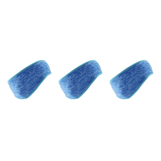 maskred Winter Running Headband Warm Earmuffs Head Protector Hearing Protection Face Guard Motorcycle Accessories for Outdoor Riding Blue 3Set